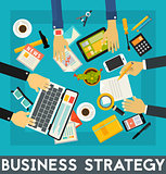 Business Strategy Concept Banner