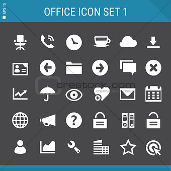 Office 1 icon set