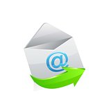 email envelope icon vector