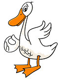 goose farm animal character