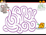 maze activity with mouse