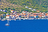 Island of Vis seafront panorama