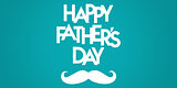 happy fathers day color background