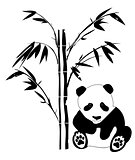 vector panda bear