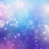 Christmas snowflakes and stars 