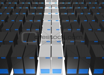 Servers from a Webhosting Company