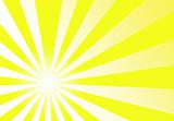Sunburst Focus Yellow Abstract Background Wallpaper