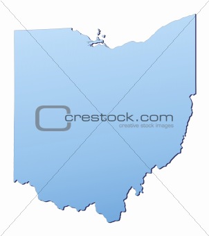 Ohio(USA) map