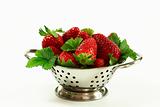 Strawberries in the bowl