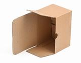 open cardboard box 
