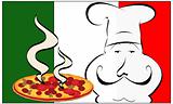 italian pizza chef