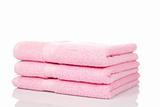 Pink towels