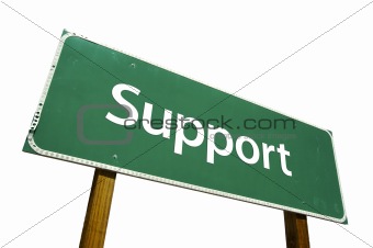 Support - Road Sign.