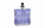 Violet perfume bottle