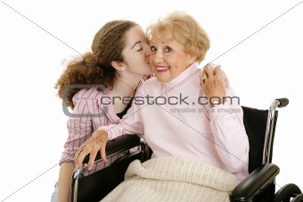 Kiss for Grandmother