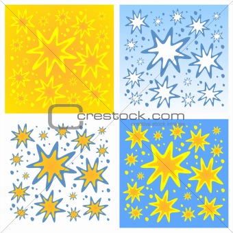 variants of a star background