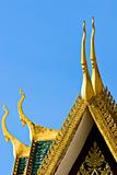 Royal palce, Pnom Penh, Cambodia,