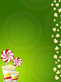 Candies and popcorn