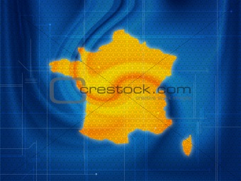 French map