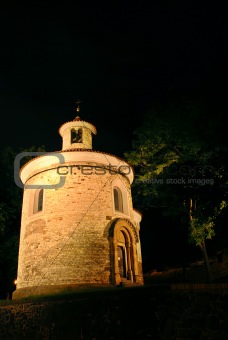 Rotunda at night