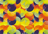 Background pattern with circles