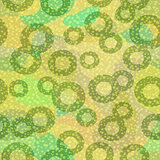 Abstract Green Seamless Pattern