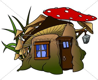 Dwarf Mushroom House