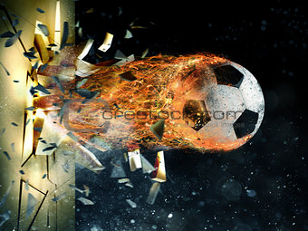 Soccer fireball power