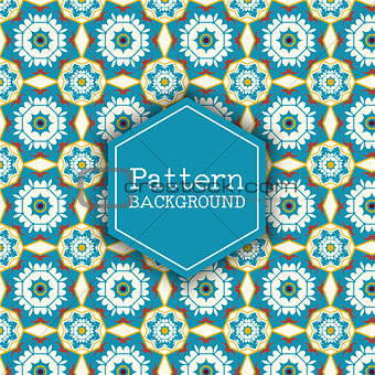 Retro pattern background 