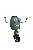 monowheel happy robot