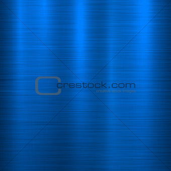 Blue Metal Technology Background