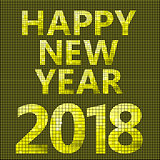 2018 Happy new year card