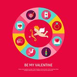 Be My Valentine Concept