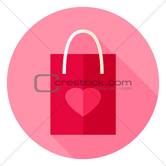 Love Package Circle Icon