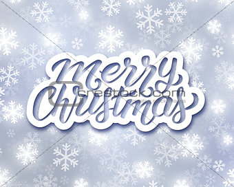 Holly Jolly Merry Christmas greeting card