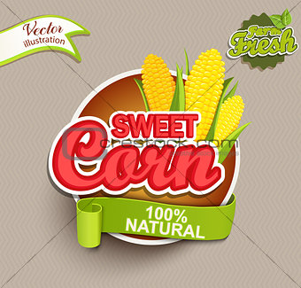Sweet corn logo.