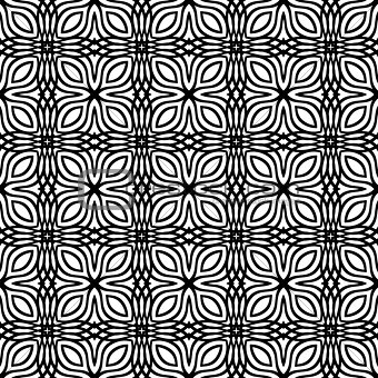 Ornamental Seamless Line Pattern