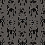 Poisonous Spider Seamless Pattern