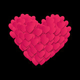 Valentine s Day Heart Symbol. Love and Feelings Background Desig