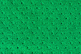 Green Knitted fabric texture