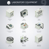 Laboratory Equipment Icons