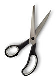 Disclosed big scissors with black handles