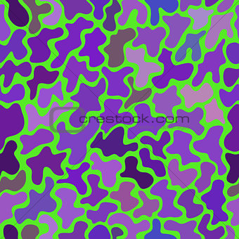 abstract vector chaotic spotted seamless pattern