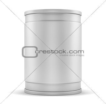 Blank advertising cylinder