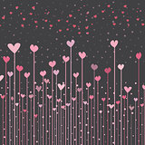 Hearts background 