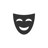 Comedy mask icon