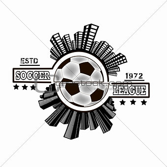 Logo soccer league