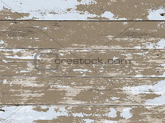 White Washed Wood Boards Background Illustration