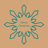 Christmas card background .