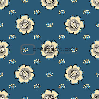 Abstract Floras pattern background.